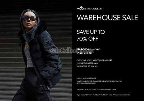 Vancouver Warehouse Sales And Sample Sales - Sale Collection