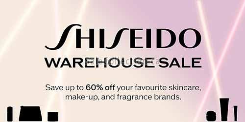 Shiseido 资生堂开仓特卖, Up to 60% off