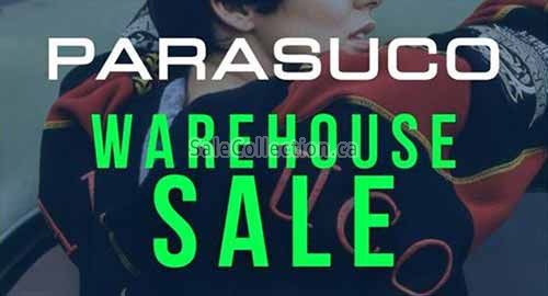 Parasuco Warehouse Sale 2025