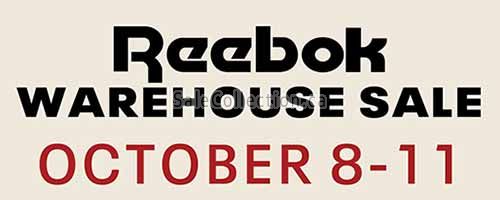 Reebok Warehouse Sale 2026