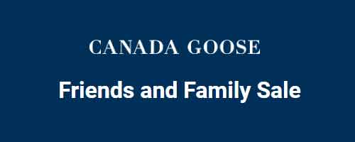 Canada Goose Friends Family Sale Vancouver 2026